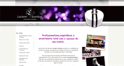 Desktop Screenshot of lucianescardua.com.br